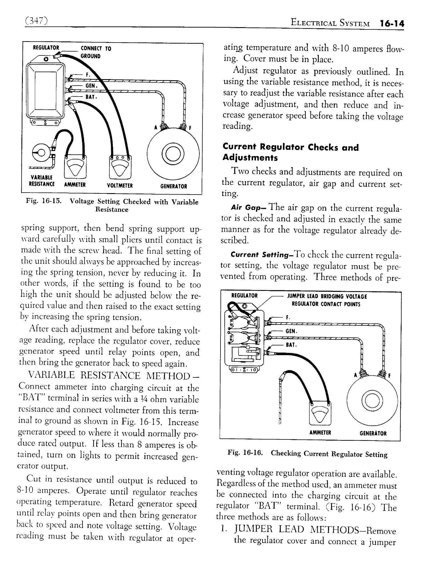 1950 Oldsmobile Shop Manual Electrical System Page 14 of 46